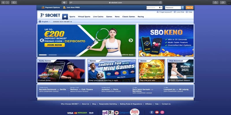 Những kèo cược phổ biến tại Sbobet mà người chơi nên biết
