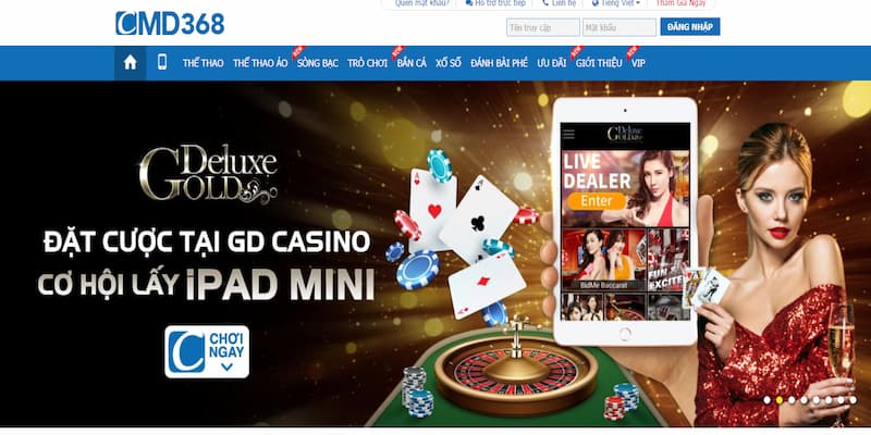 Tổng quan về CMD368 – Sân chơi uy tín trong giới cá cược